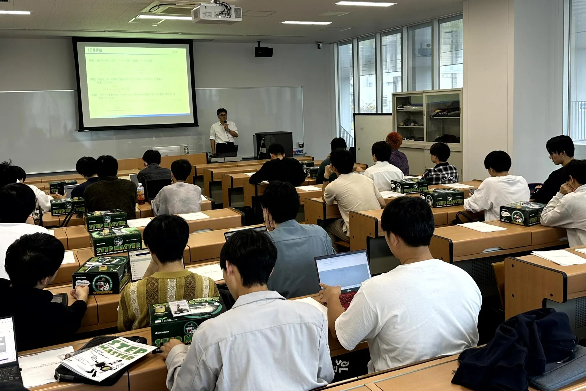 名古屋大学「ステッピングモーターの基礎知識ならびに工学応用に関する講義」