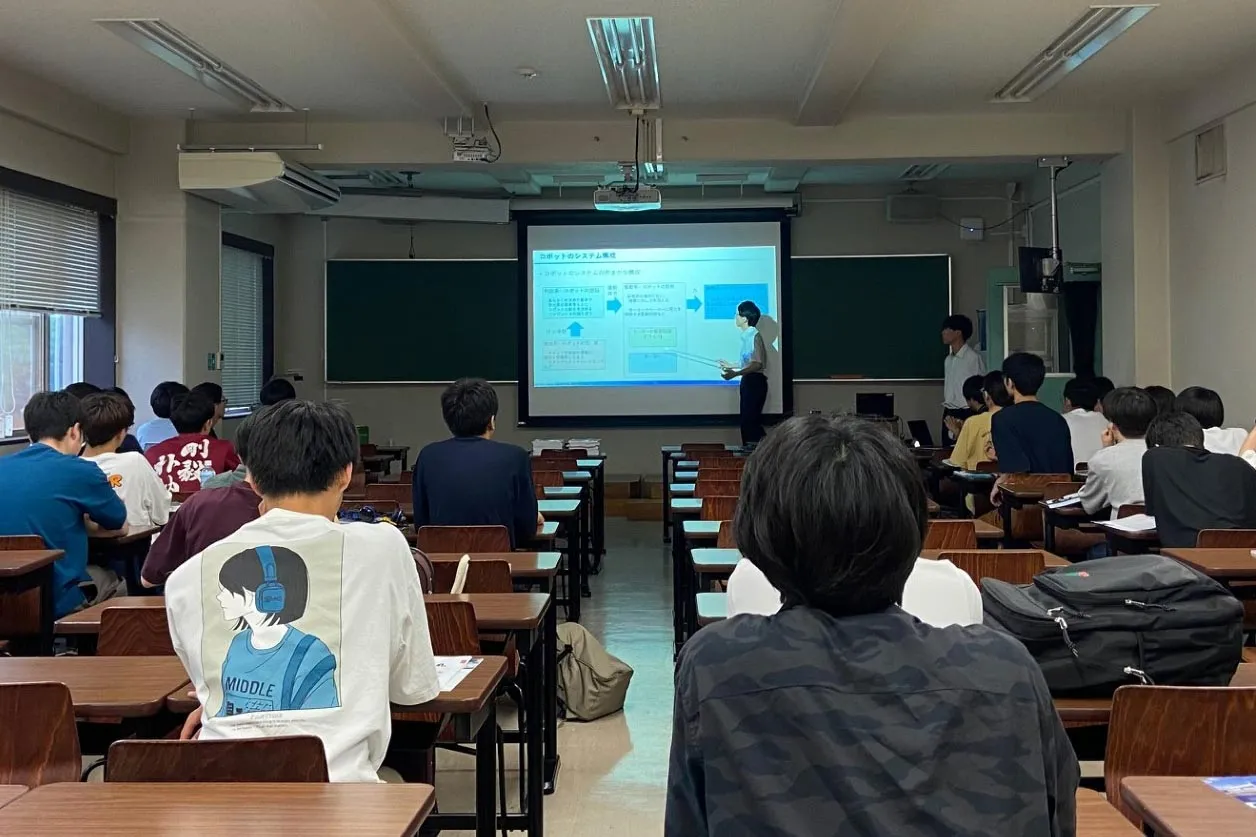 筑波大学でモーターに関する講義を行いました

