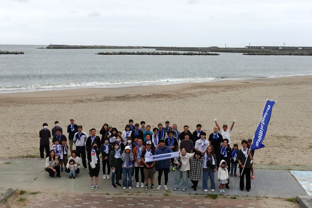 原釜尾浜海水浴場 クリーンアップ作戦