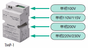 グローバル電圧（単相100V～230V）対応