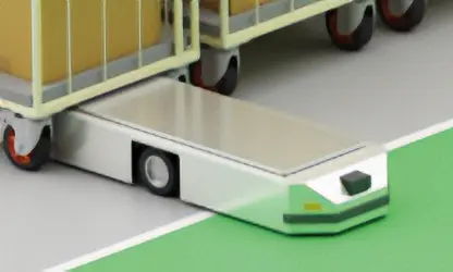 低床型搬送ロボット