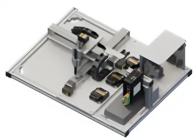 内製直交ロボットデモ機