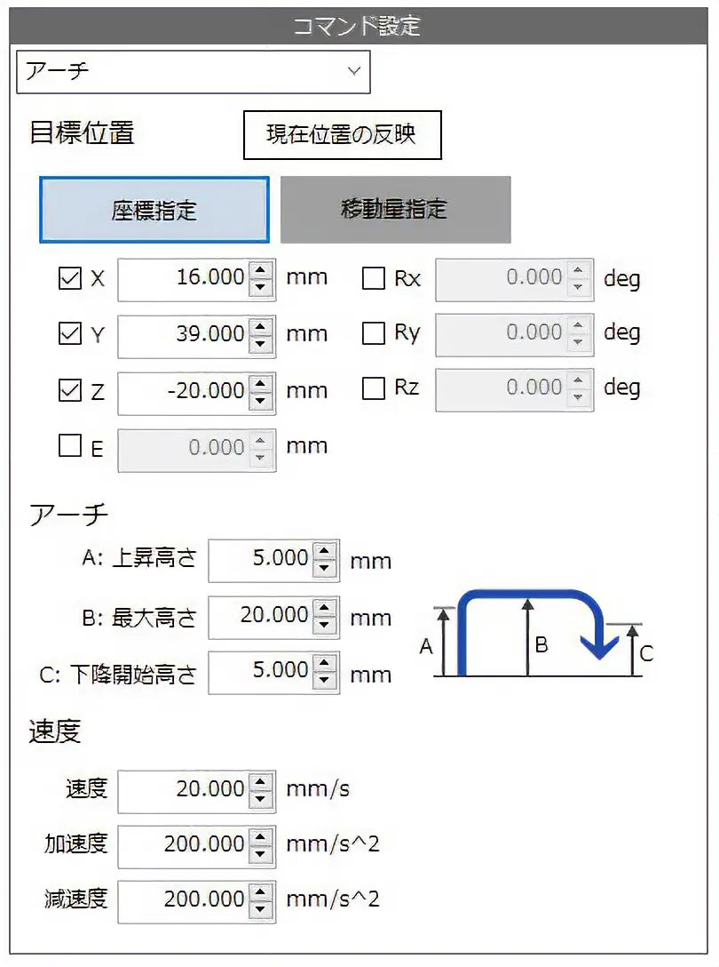 プログラムのキャプチャ