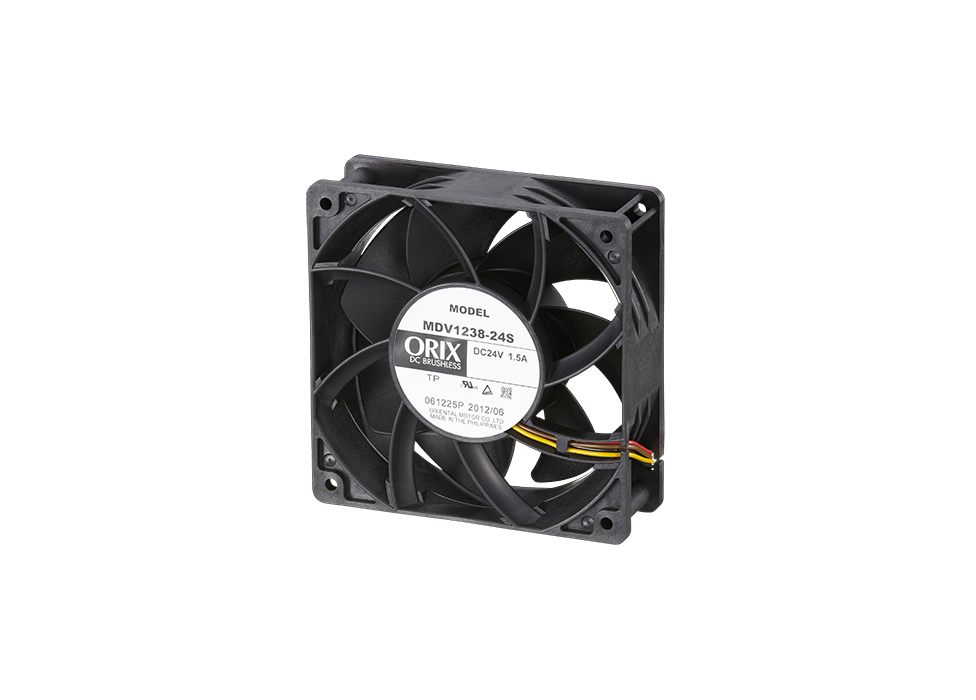DC電源入力可変速プロペラファン MDVシリーズ