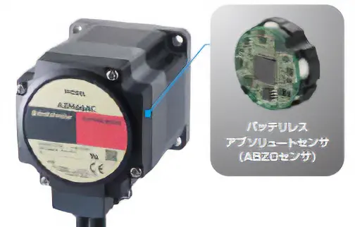 ABZOセンサの値をドライバにコピーする電動アクチュエータの場合