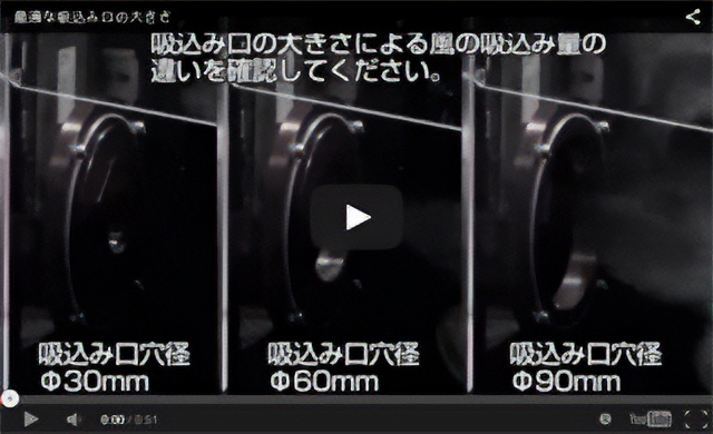 プロペラファンの換気冷却について（最適な吸込み口の大きさ）