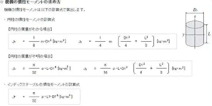 ACモーター 選定計算編