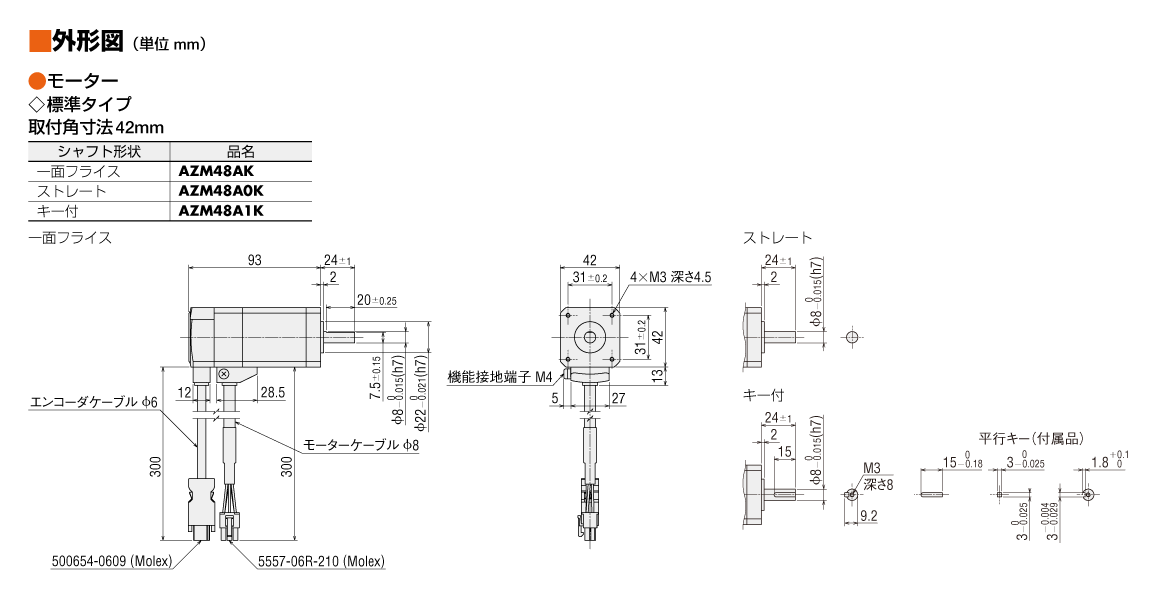 AZM48AK | AZシリーズ | オリエンタルモーター