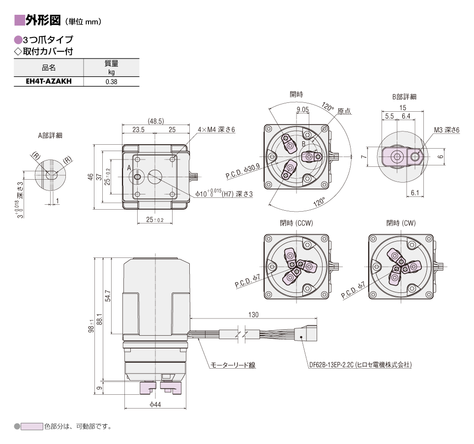 アクチュエータ