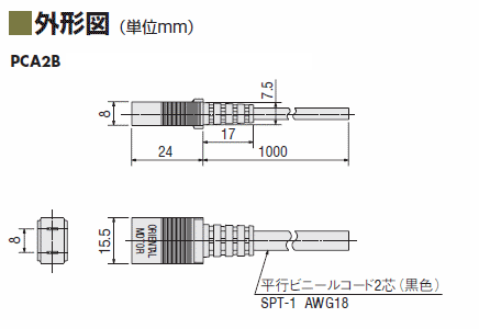 電源接続用プラグコード（付属品）