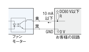 アラーム出力回路接続例
