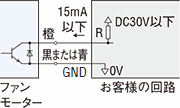 アラーム出力回路接続例