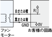 アラーム出力回路接続例